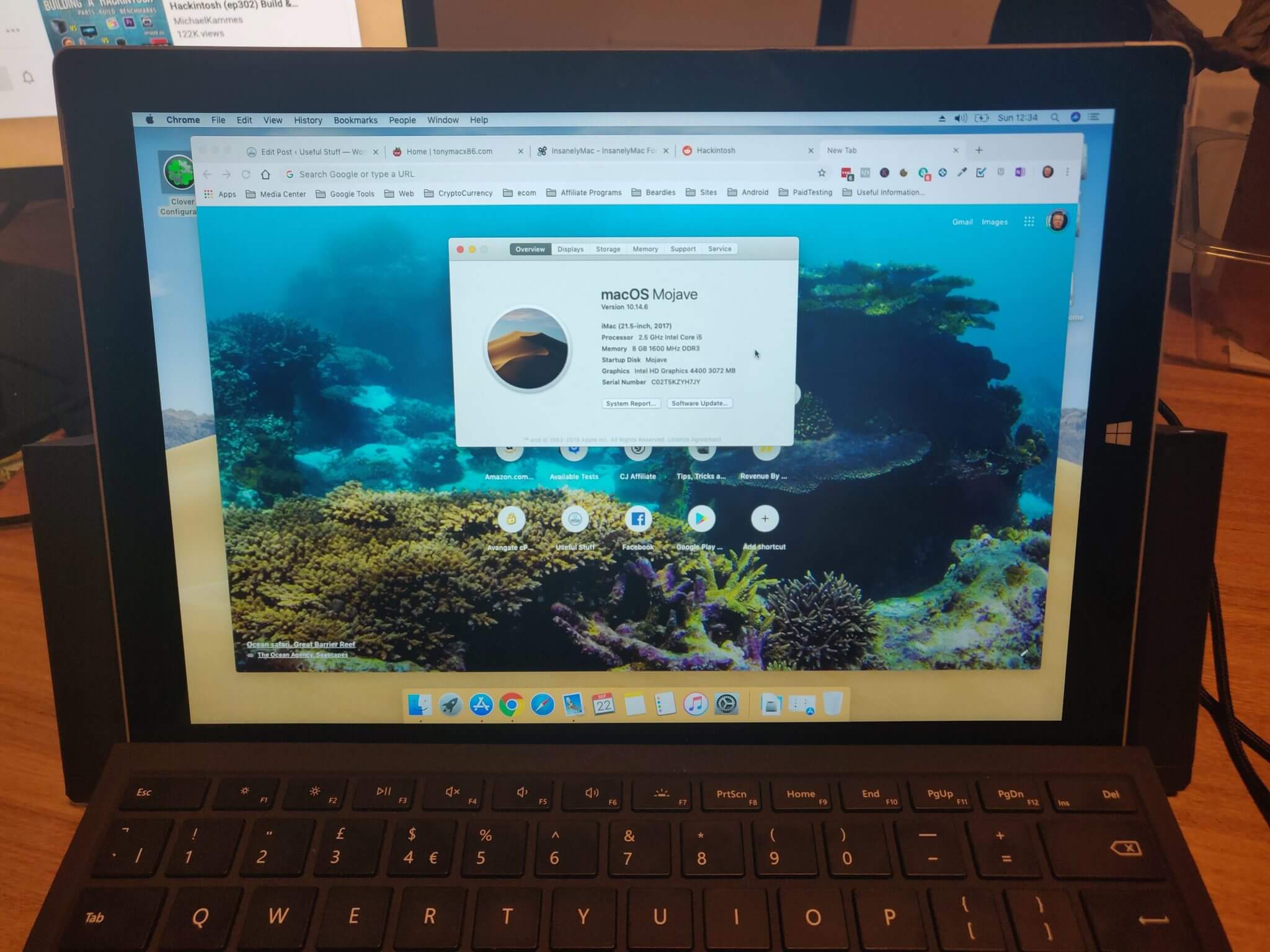 Hackintosh On Surface Pro 3 Super Cheap Ultra Portable Useful Stuff