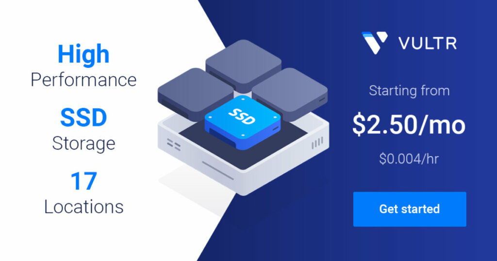 Host Your Own Wordpress Site on VULTR Featured Image
