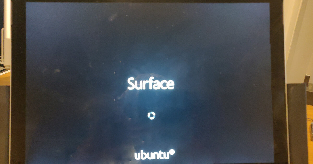 Install Ubuntu 20.04 LTS Server on Surface Pro 1 Linux server on surface pro 4