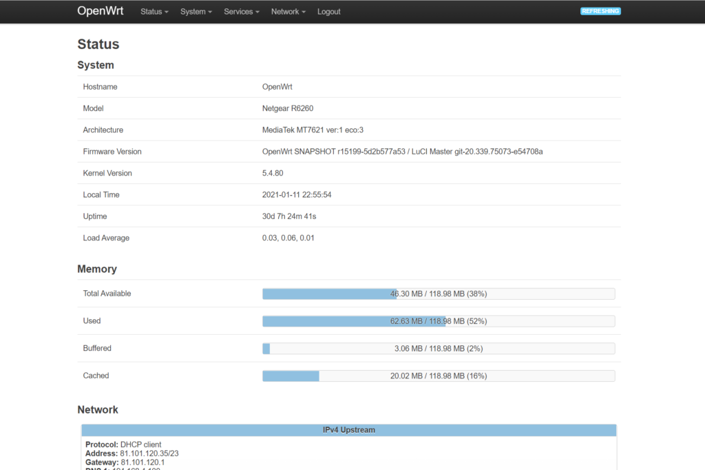 Best Router For Virgin Media - 6260 Is The Magic Number 3 Netgear R6260 running Openwrt - the best router for virgin media