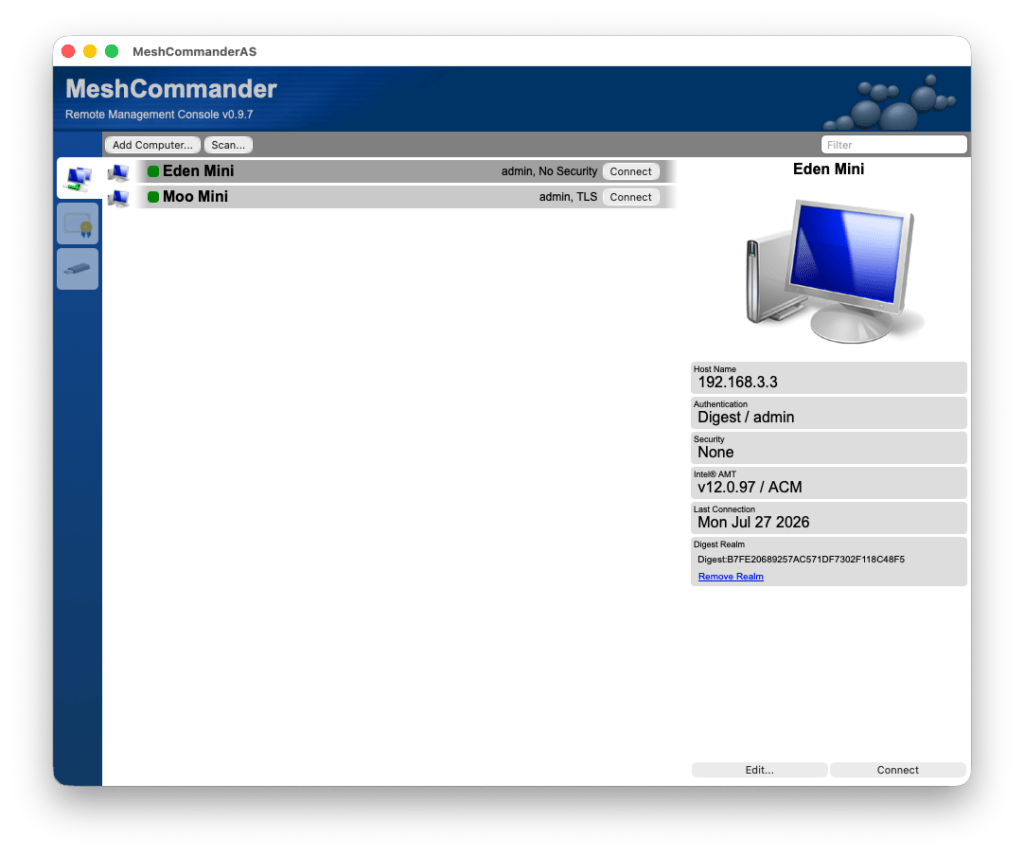 MeshCommander for Apple Silicon
