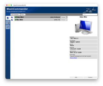 MeshCommander for Apple Silicon